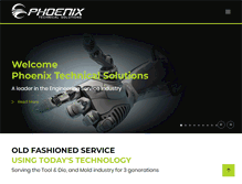 Tablet Screenshot of phoenixtechnology.com